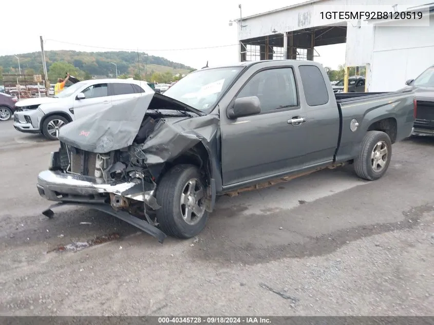 2011 GMC Canyon Sle VIN: 1GTE5MF92B8120519 Lot: 40345728