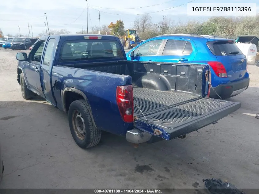 2011 GMC Canyon Work Truck VIN: 1GTE5LF97B8113396 Lot: 40781188