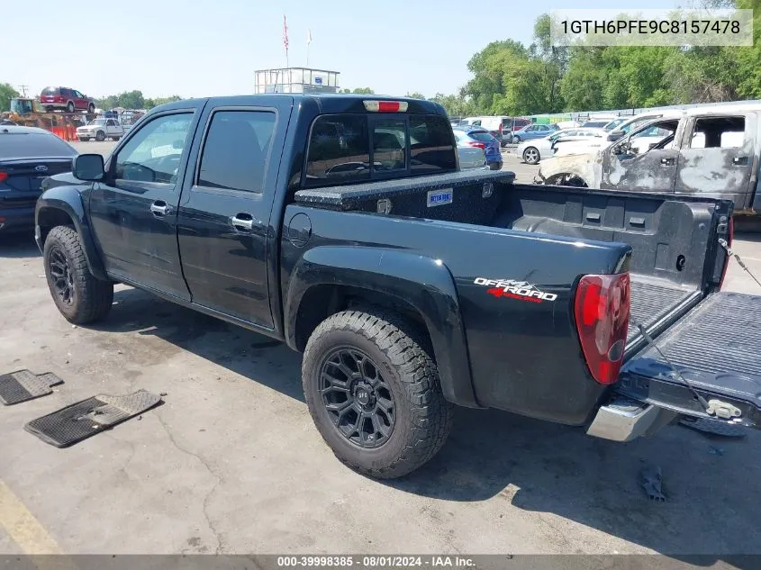 2012 GMC Canyon Sle2 VIN: 1GTH6PFE9C8157478 Lot: 39998385