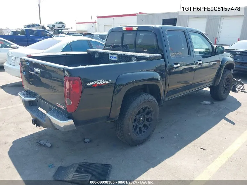 2012 GMC Canyon Sle2 VIN: 1GTH6PFE9C8157478 Lot: 39998385