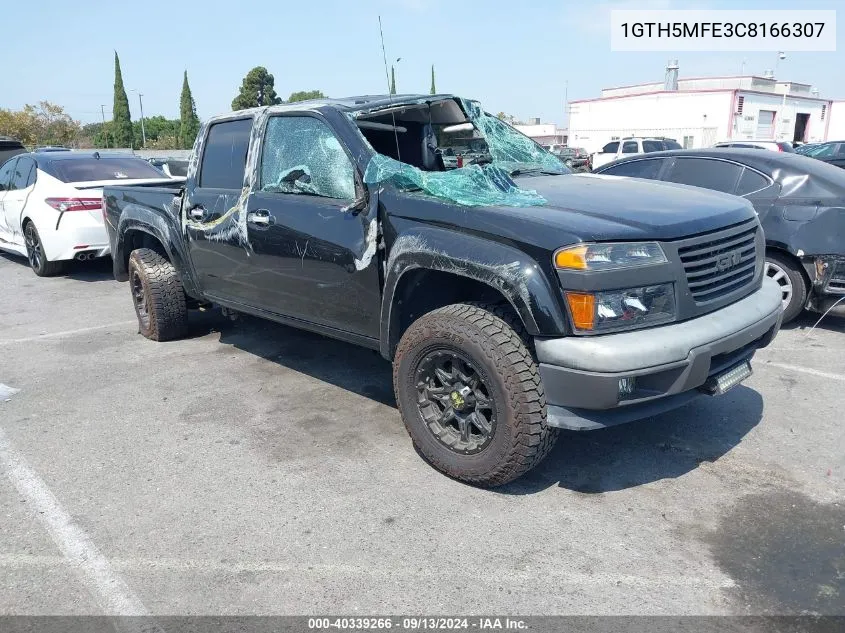 2012 GMC Canyon Sle1 VIN: 1GTH5MFE3C8166307 Lot: 40339266