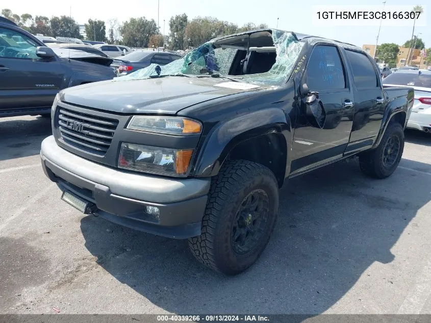 2012 GMC Canyon Sle1 VIN: 1GTH5MFE3C8166307 Lot: 40339266