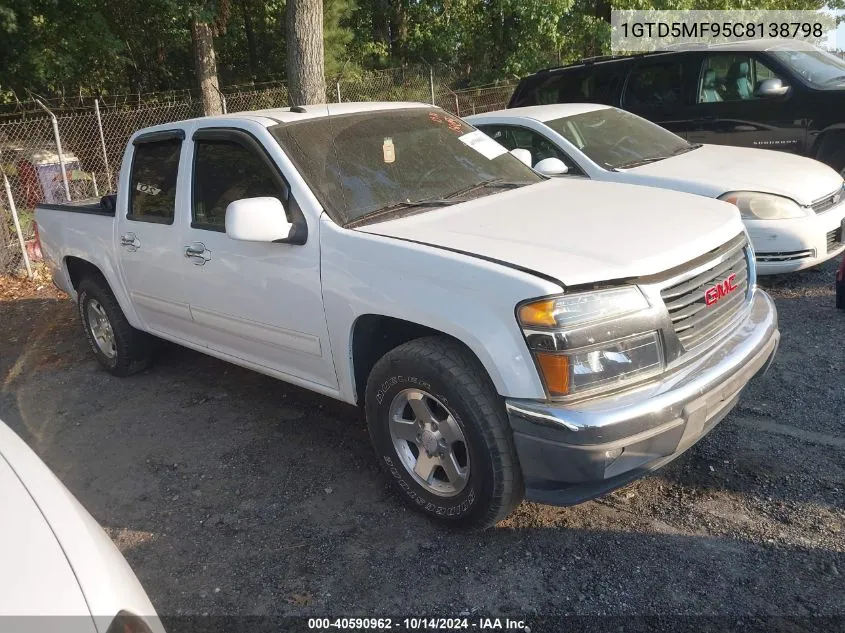 2012 GMC Canyon Sle1 VIN: 1GTD5MF95C8138798 Lot: 40590962