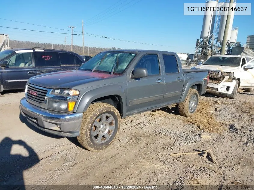 1GTH6PFE3C8146637 2012 GMC Canyon Sle-2