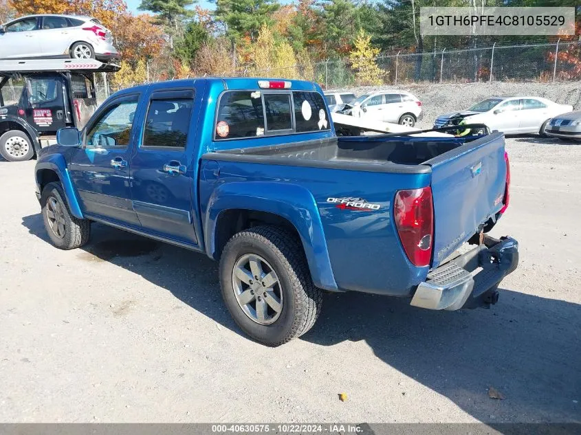 2012 GMC Canyon Sle2 VIN: 1GTH6PFE4C8105529 Lot: 40630575