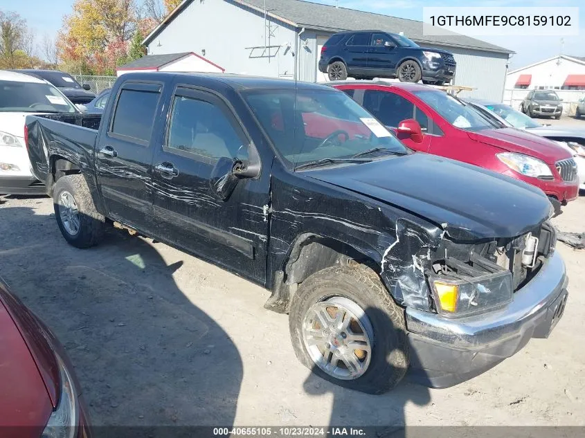 2012 GMC Canyon Sle1 VIN: 1GTH6MFE9C8159102 Lot: 40655105