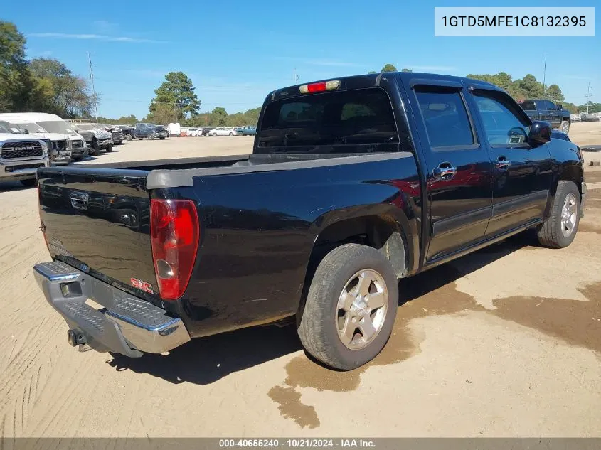 2012 GMC Canyon Sle1 VIN: 1GTD5MFE1C8132395 Lot: 40655240