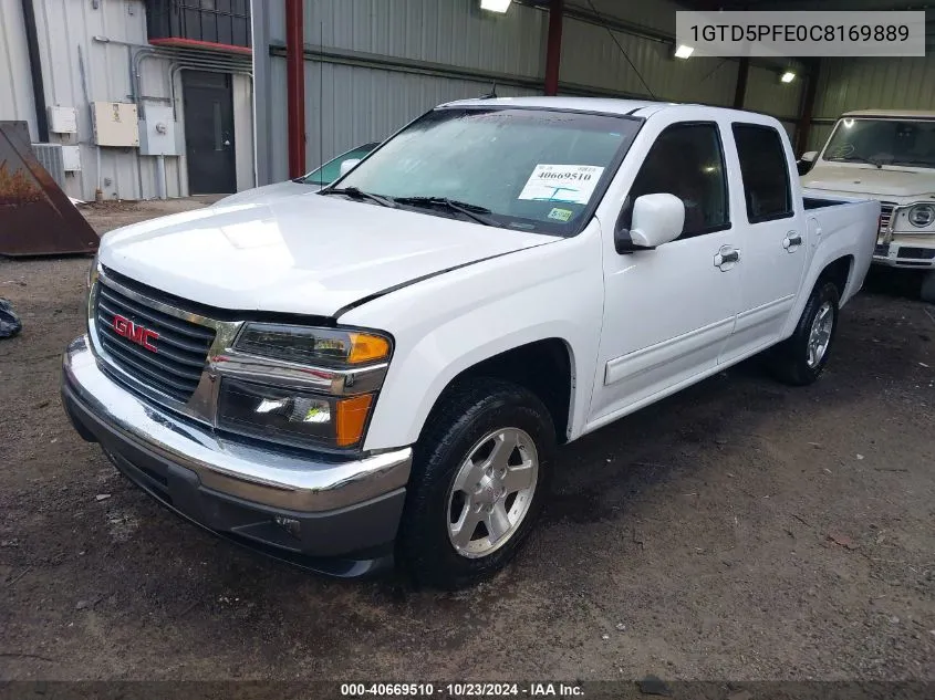 2012 GMC Canyon Sle2 VIN: 1GTD5PFE0C8169889 Lot: 40669510