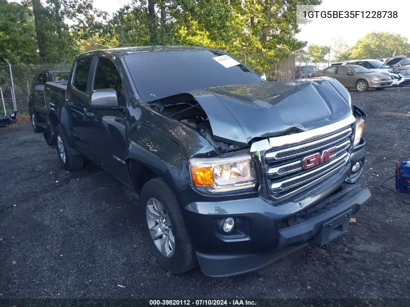 1GTG5BE35F1228738 2015 GMC Canyon Sle