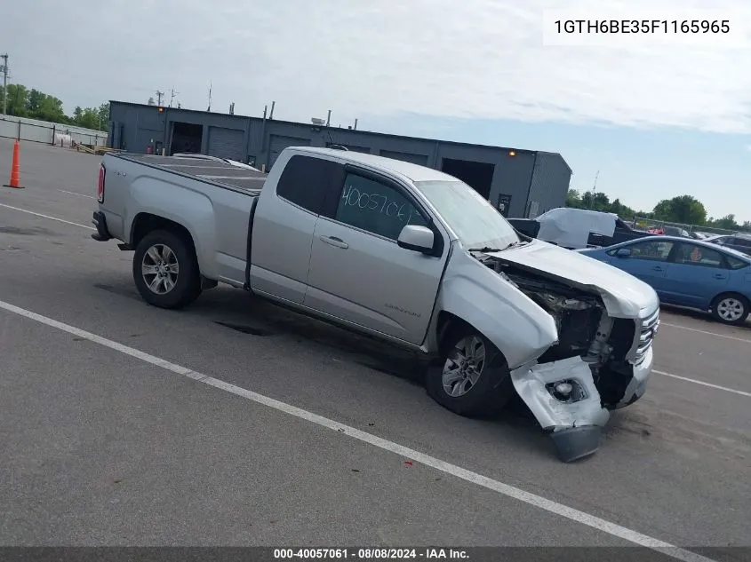 2015 GMC Canyon Sle VIN: 1GTH6BE35F1165965 Lot: 40057061