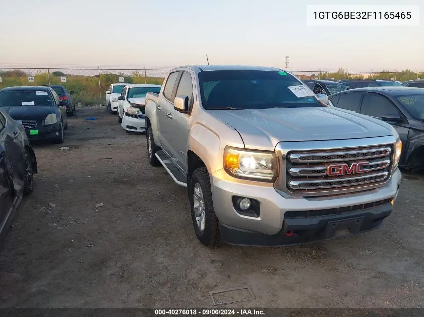 2015 GMC Canyon Sle VIN: 1GTG6BE32F1165465 Lot: 40276018