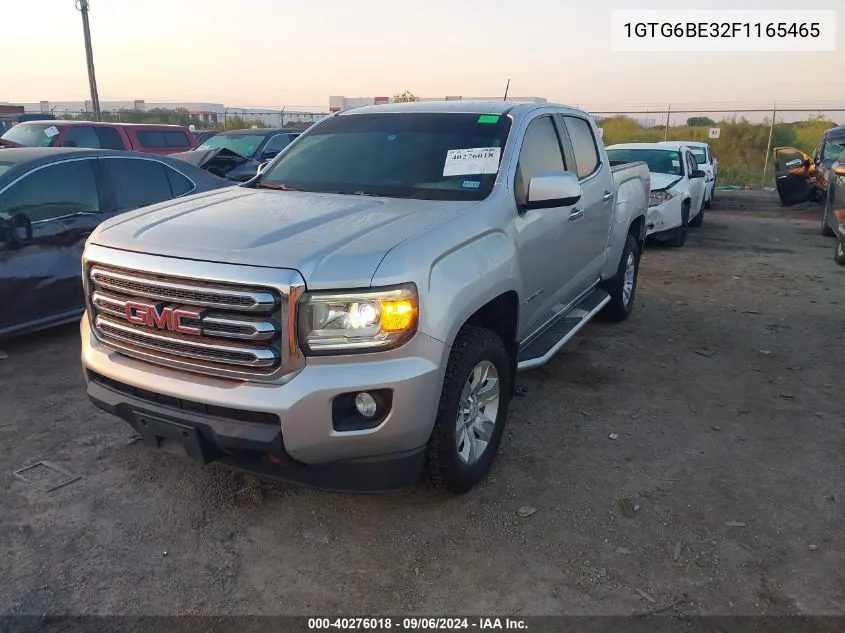 2015 GMC Canyon Sle VIN: 1GTG6BE32F1165465 Lot: 40276018