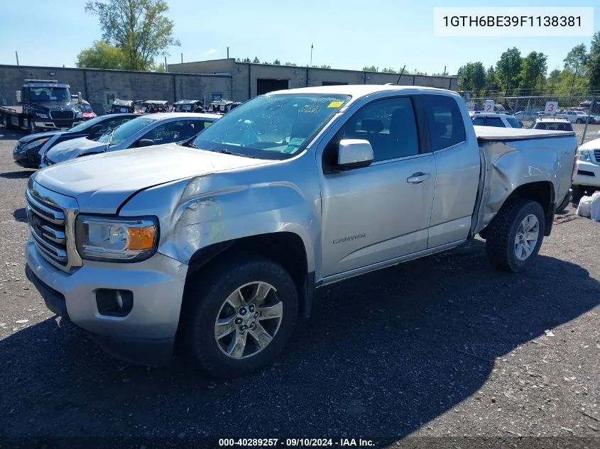 1GTH6BE39F1138381 2015 GMC Canyon Sle