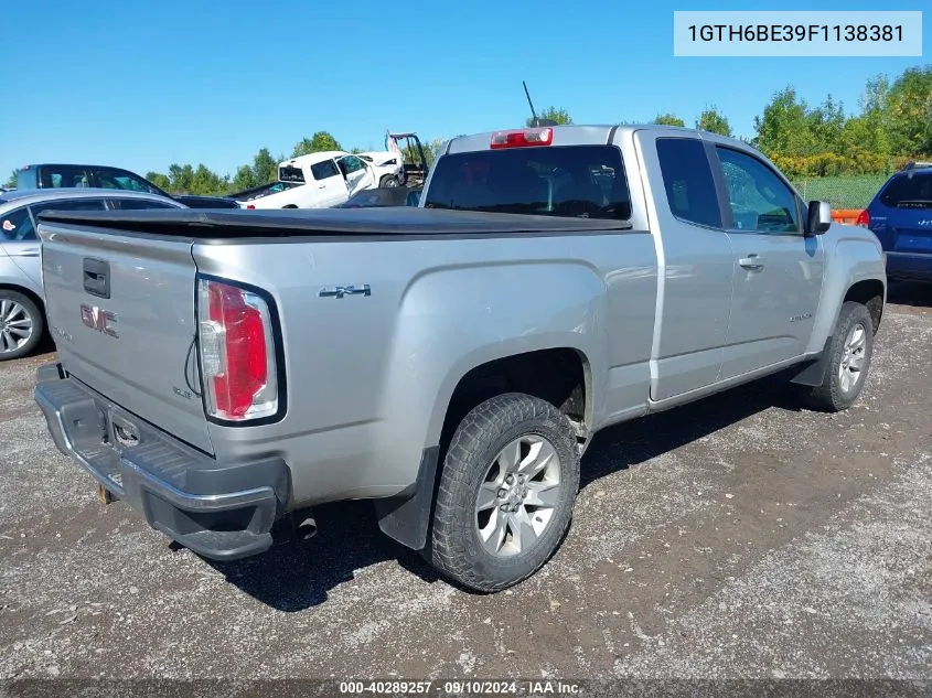 1GTH6BE39F1138381 2015 GMC Canyon Sle