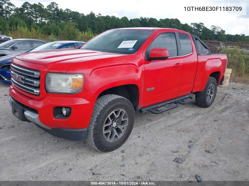 2015 GMC Canyon Sle VIN: 1GTH6BE30F1183709 Lot: 40473014