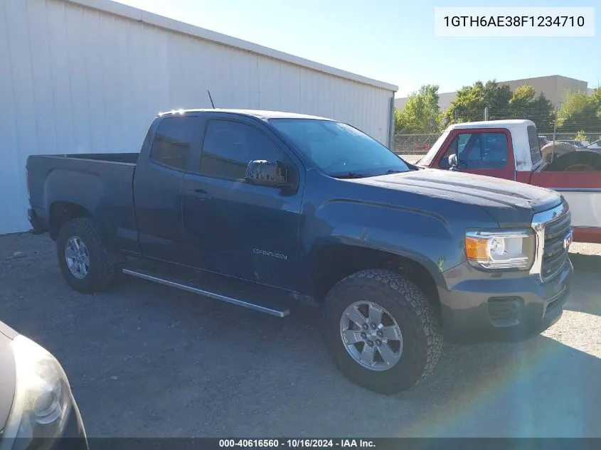 2015 GMC Canyon VIN: 1GTH6AE38F1234710 Lot: 40616560