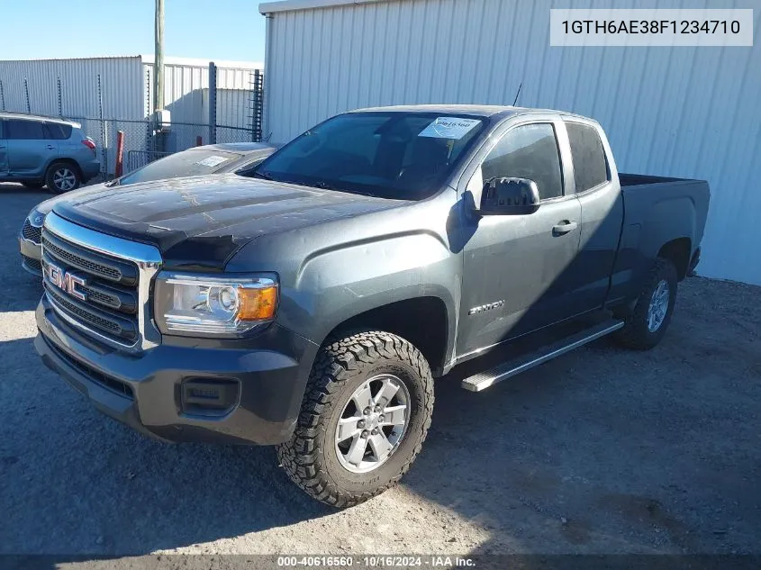 2015 GMC Canyon VIN: 1GTH6AE38F1234710 Lot: 40616560