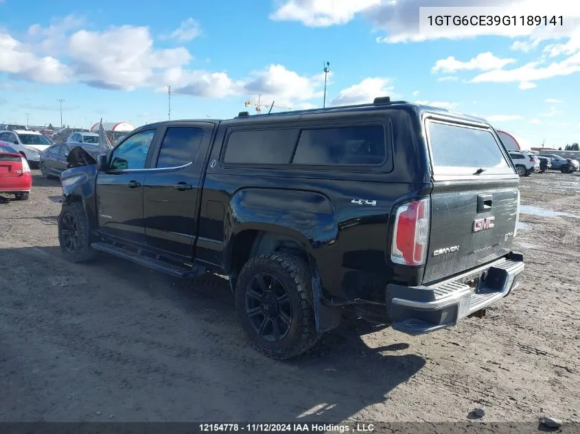 2016 GMC Canyon VIN: 1GTG6CE39G1189141 Lot: 12154778