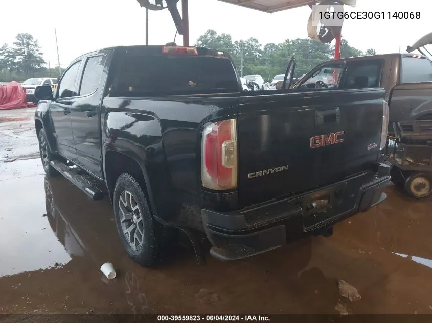 1GTG6CE30G1140068 2016 GMC Canyon Sle