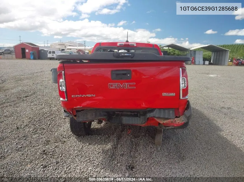 1GTG6CE39G1285688 2016 GMC Canyon Sle