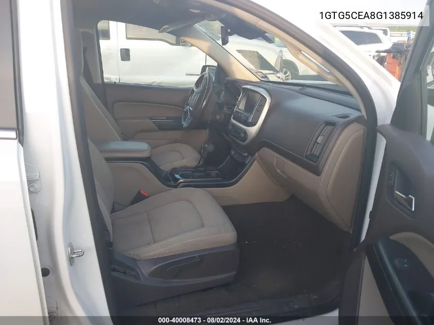 1GTG5CEA8G1385914 2016 GMC Canyon Sle