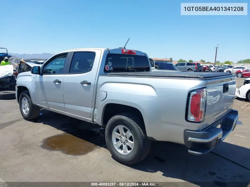 2016 GMC Canyon VIN: 1GTG5BEA4G1341208 Lot: 40093257