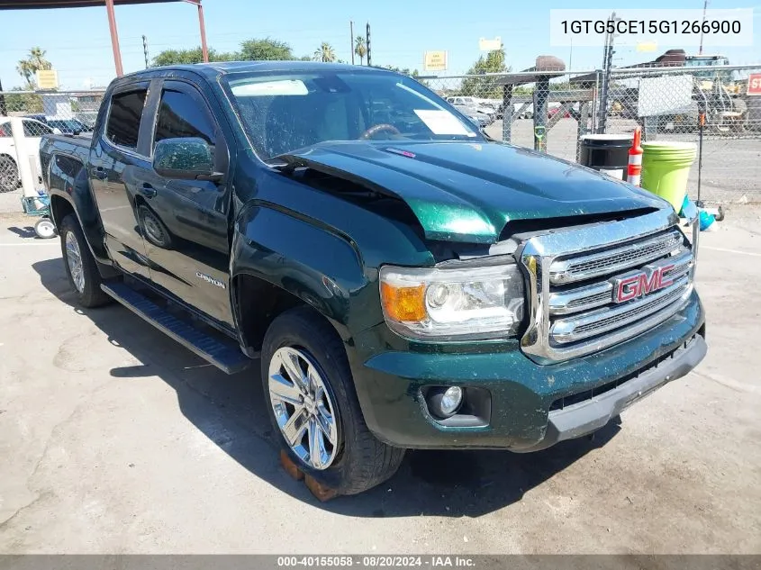 1GTG5CE15G1266900 2016 GMC Canyon Sle