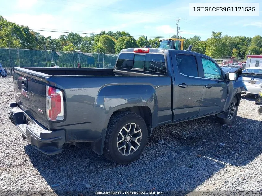 2016 GMC Canyon Sle VIN: 1GTG6CE39G1121535 Lot: 40239237