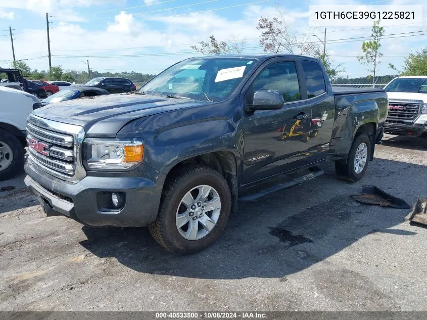 2016 GMC Canyon Sle VIN: 1GTH6CE39G1225821 Lot: 40533500