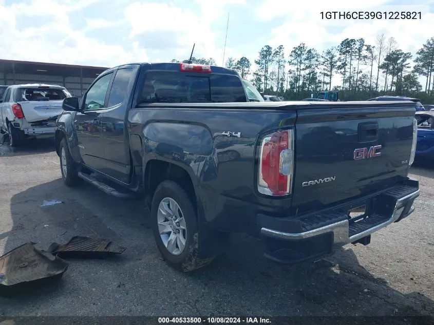 2016 GMC Canyon Sle VIN: 1GTH6CE39G1225821 Lot: 40533500