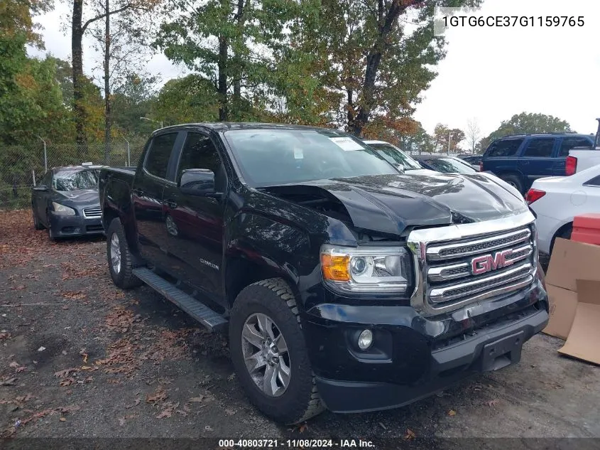 2016 GMC Canyon Sle VIN: 1GTG6CE37G1159765 Lot: 40803721