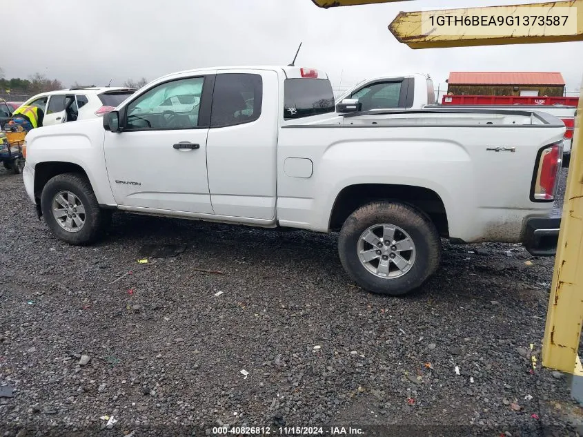 2016 GMC Canyon VIN: 1GTH6BEA9G1373587 Lot: 40826812