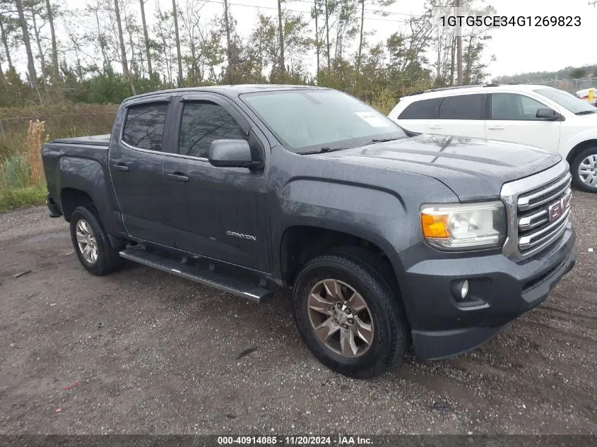 2016 GMC Canyon Sle VIN: 1GTG5CE34G1269823 Lot: 40914085