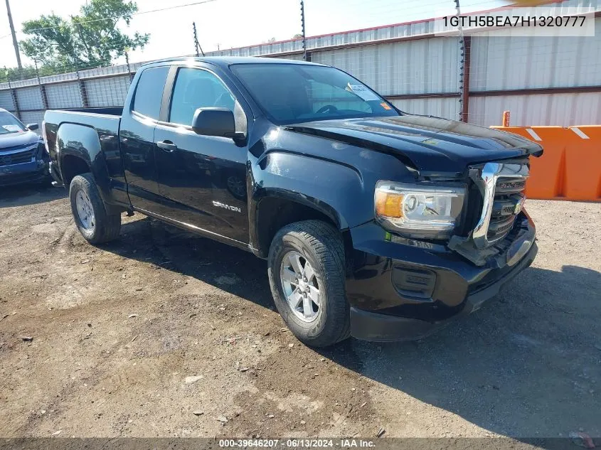 2017 GMC Canyon VIN: 1GTH5BEA7H1320777 Lot: 39646207