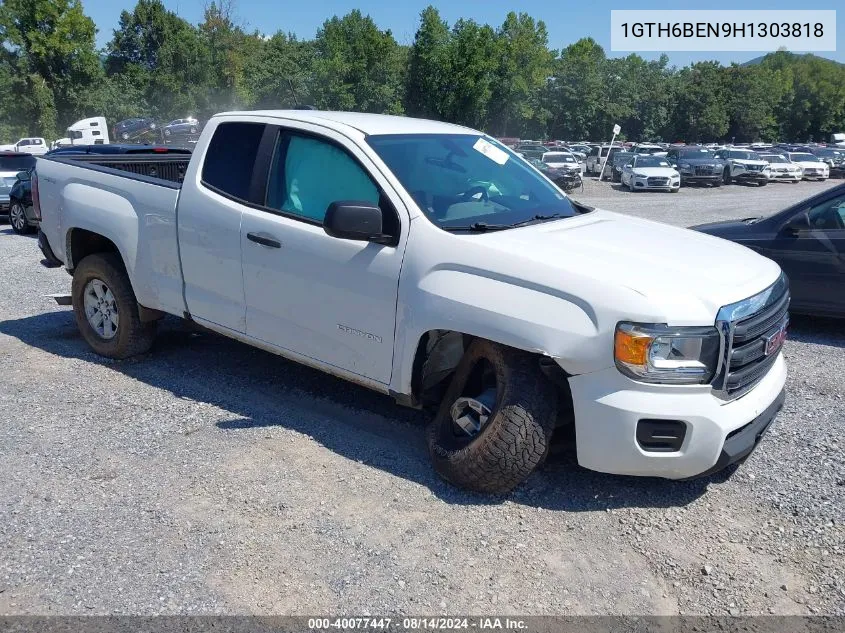 2017 GMC Canyon VIN: 1GTH6BEN9H1303818 Lot: 40077447