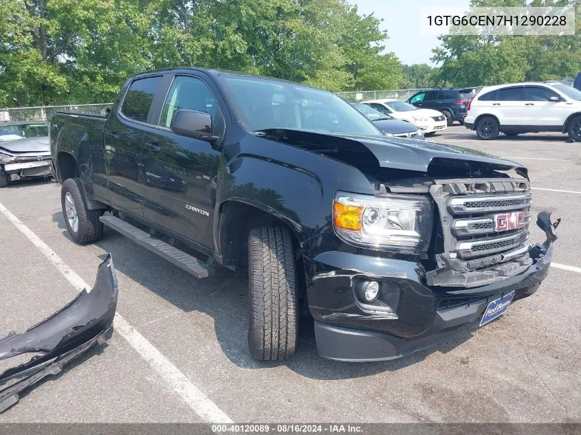 2017 GMC Canyon Sle VIN: 1GTG6CEN7H1290228 Lot: 40120089