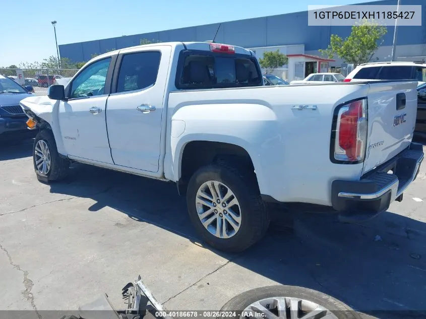 1GTP6DE1XH1185427 2017 GMC Canyon Slt