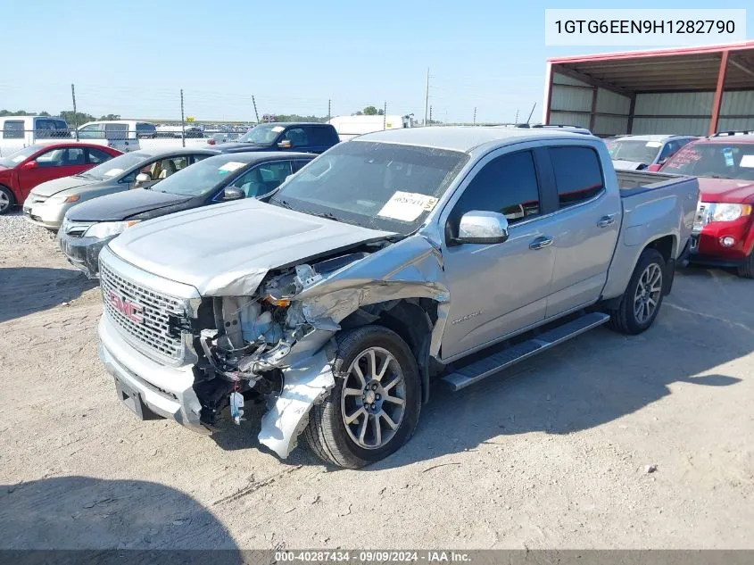 2017 GMC Canyon Denali VIN: 1GTG6EEN9H1282790 Lot: 40287434