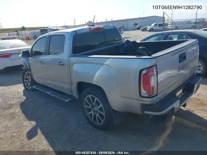 2017 GMC Canyon Denali VIN: 1GTG6EEN9H1282790 Lot: 40287434