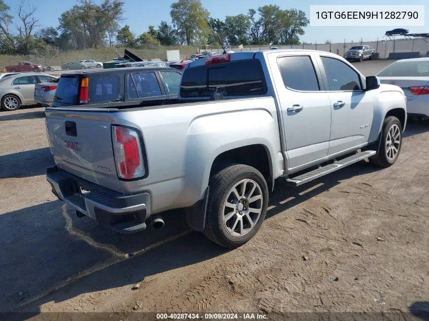 2017 GMC Canyon Denali VIN: 1GTG6EEN9H1282790 Lot: 40287434