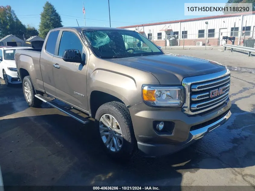 2017 GMC Canyon Slt VIN: 1GTH5DENXH1188290 Lot: 40636286