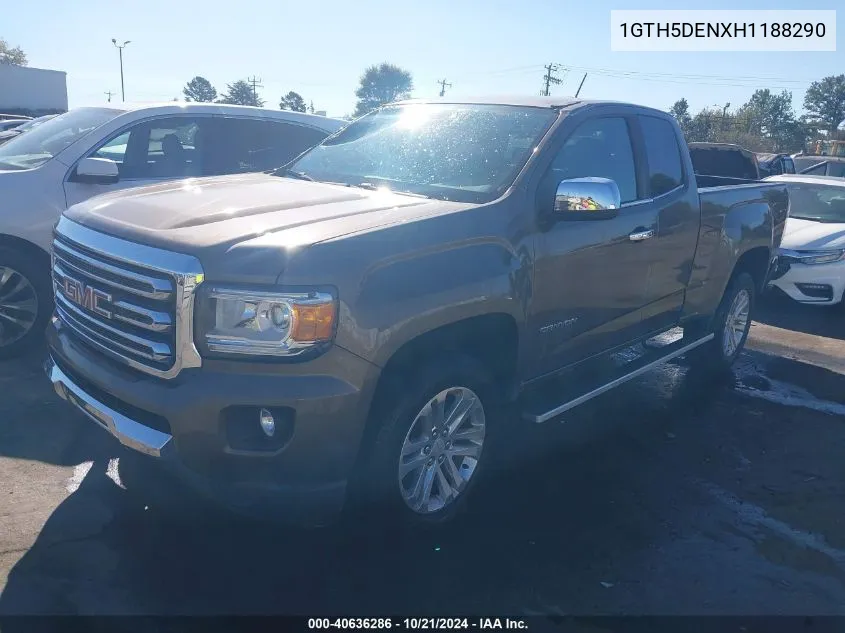 1GTH5DENXH1188290 2017 GMC Canyon Slt