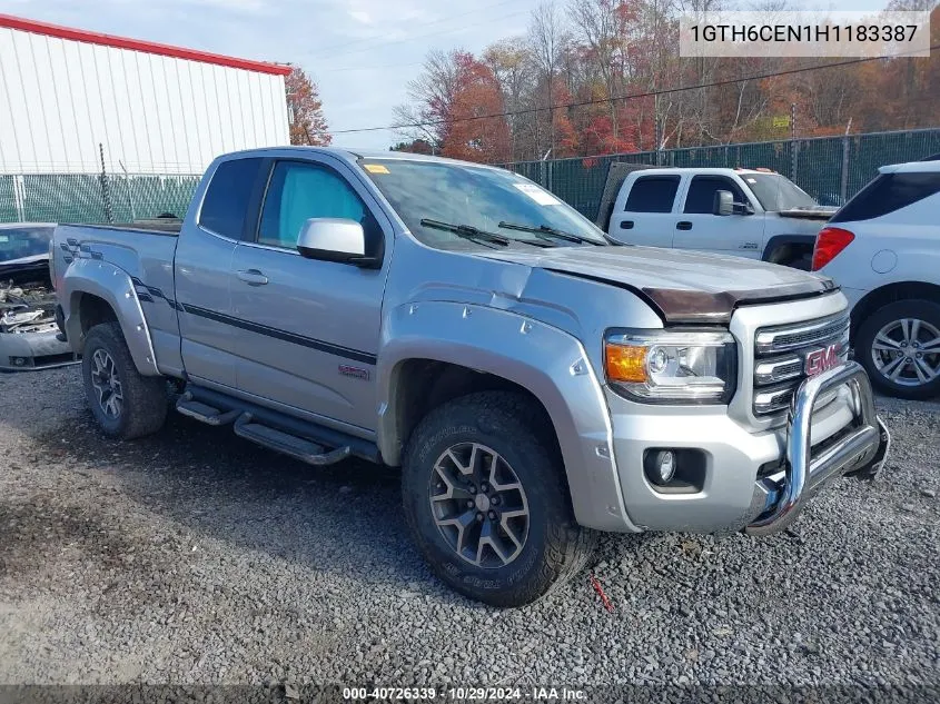 2017 GMC Canyon Sle VIN: 1GTH6CEN1H1183387 Lot: 40726339