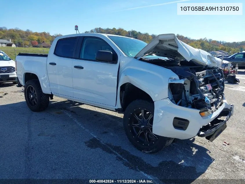 2017 GMC Canyon VIN: 1GTG5BEA9H1310750 Lot: 40842824