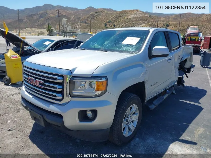 1GTG5CEN5J1122354 2018 GMC Canyon Sle