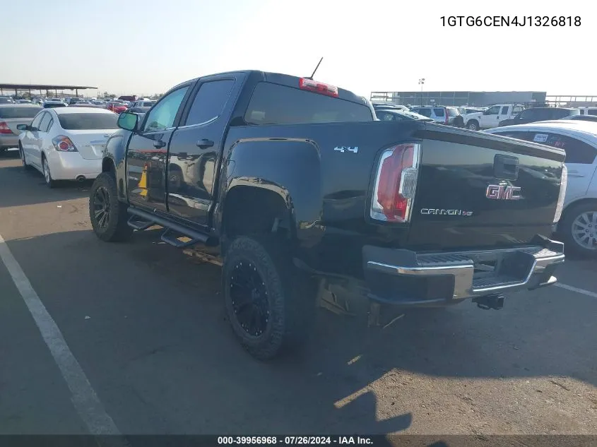 1GTG6CEN4J1326818 2018 GMC Canyon Sle