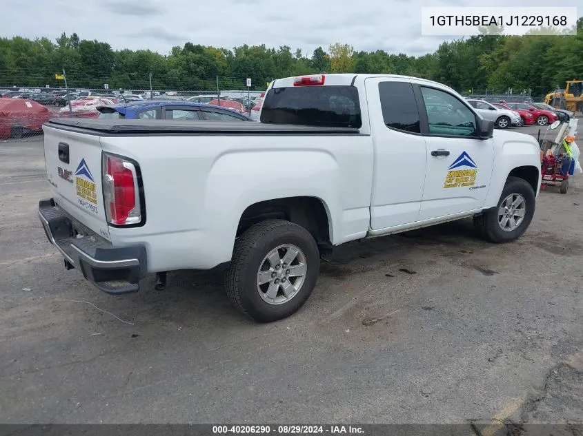 2018 GMC Canyon VIN: 1GTH5BEA1J1229168 Lot: 40206290