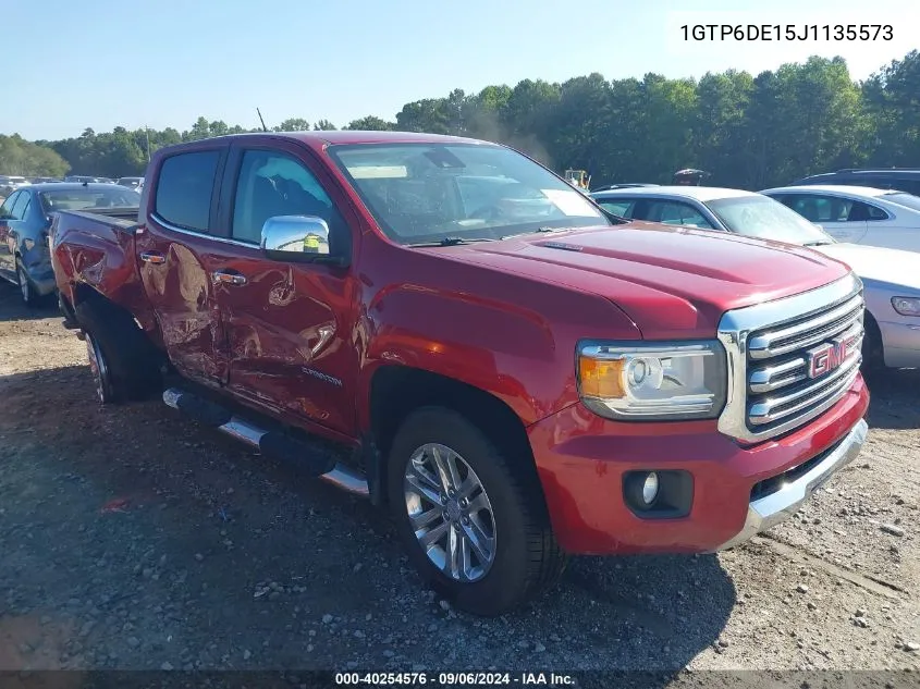 2018 GMC Canyon Slt VIN: 1GTP6DE15J1135573 Lot: 40254576