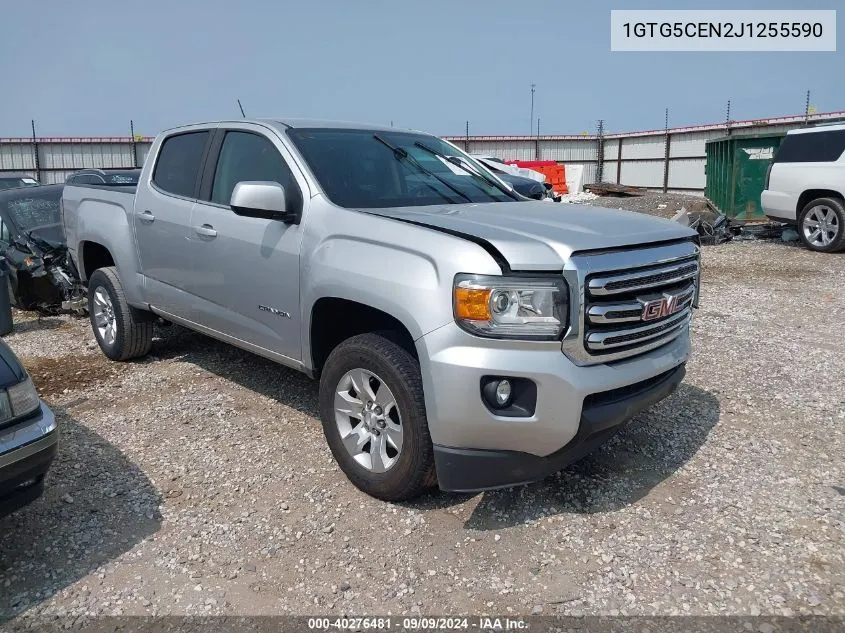 2018 GMC Canyon Sle VIN: 1GTG5CEN2J1255590 Lot: 40276481