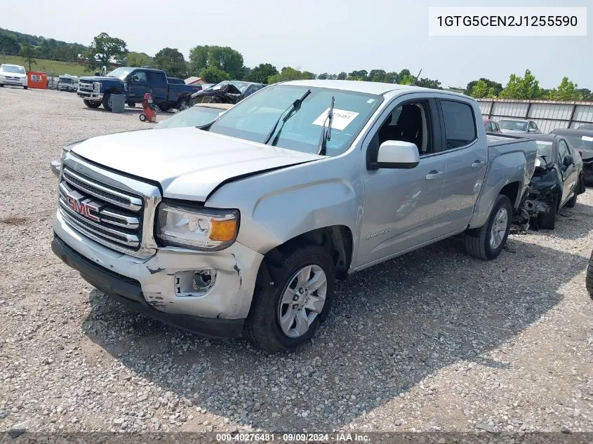 2018 GMC Canyon Sle VIN: 1GTG5CEN2J1255590 Lot: 40276481